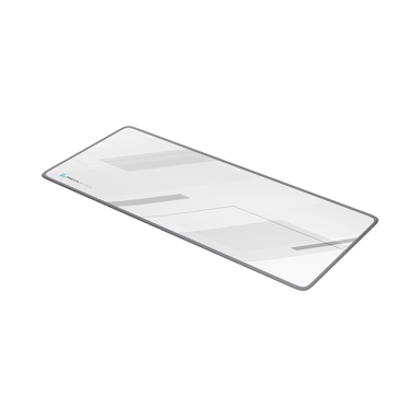 Newskill Artemis White | Tapis de souris Gaming Jacquard XXL