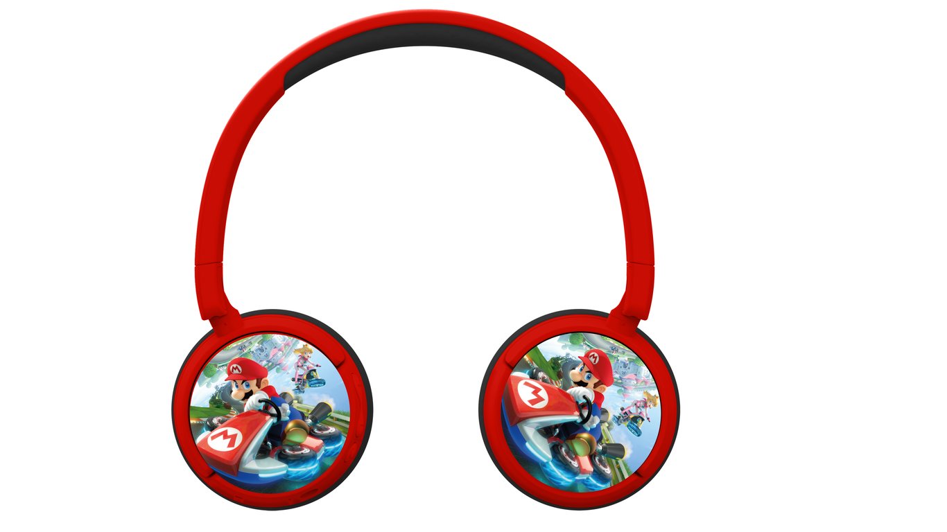 Casque OTL Technologies Super Mario Mario Kart MK0983 – Filaire & Sans Fil, Bluetooth 5.0 - vue 2