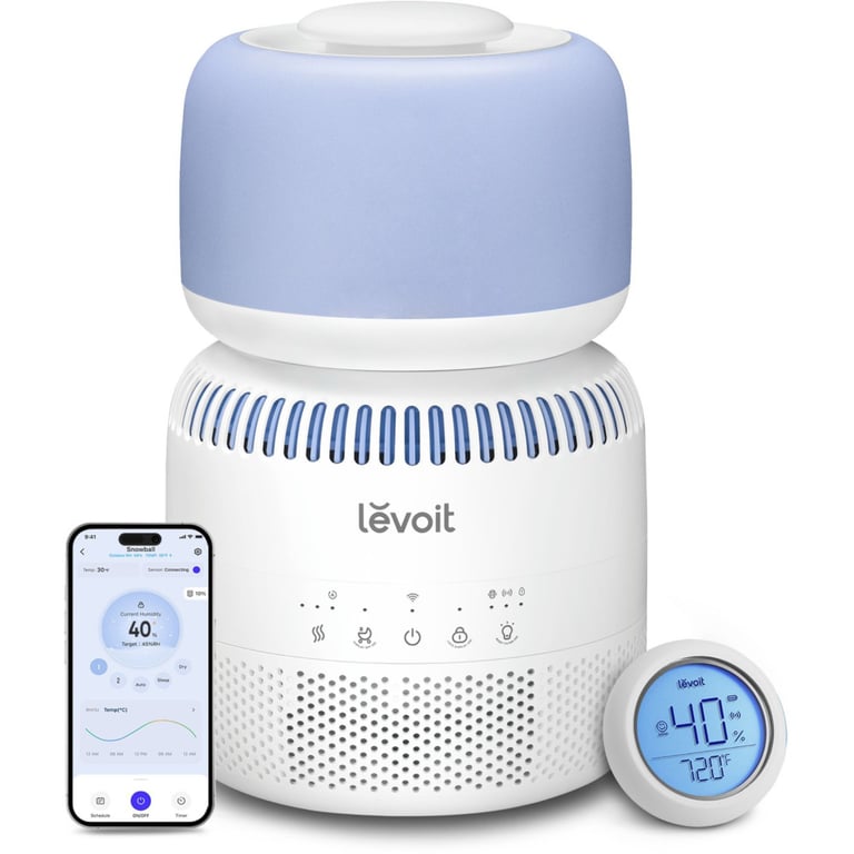 Levoit LEH B381S WEU humidificateur Naturel 3 8 - vue 2