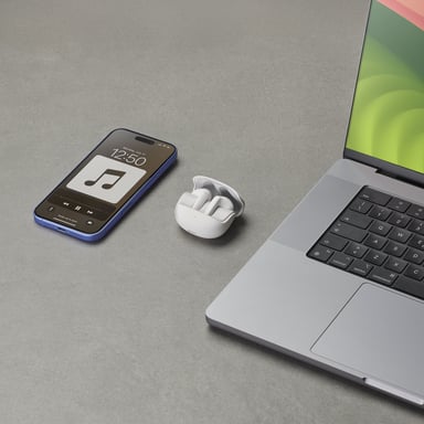 Cellularline Call Purely Écouteurs Bluetooth avec boîtier de recharge et fonction ENC