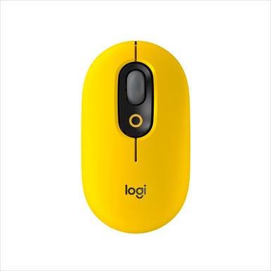 Logitech POP Mouse souris Ambidextre RF - Jaune