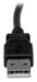 StarTech.com Cable Adaptador USB 3m para Impresora Acodado - 1x USB A Macho - 1x USB B Macho en Ángulo Derecho