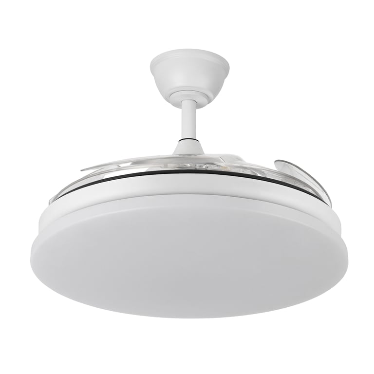 Ventilateur de plafond LED Yatek KALA pales retractables Neuf
