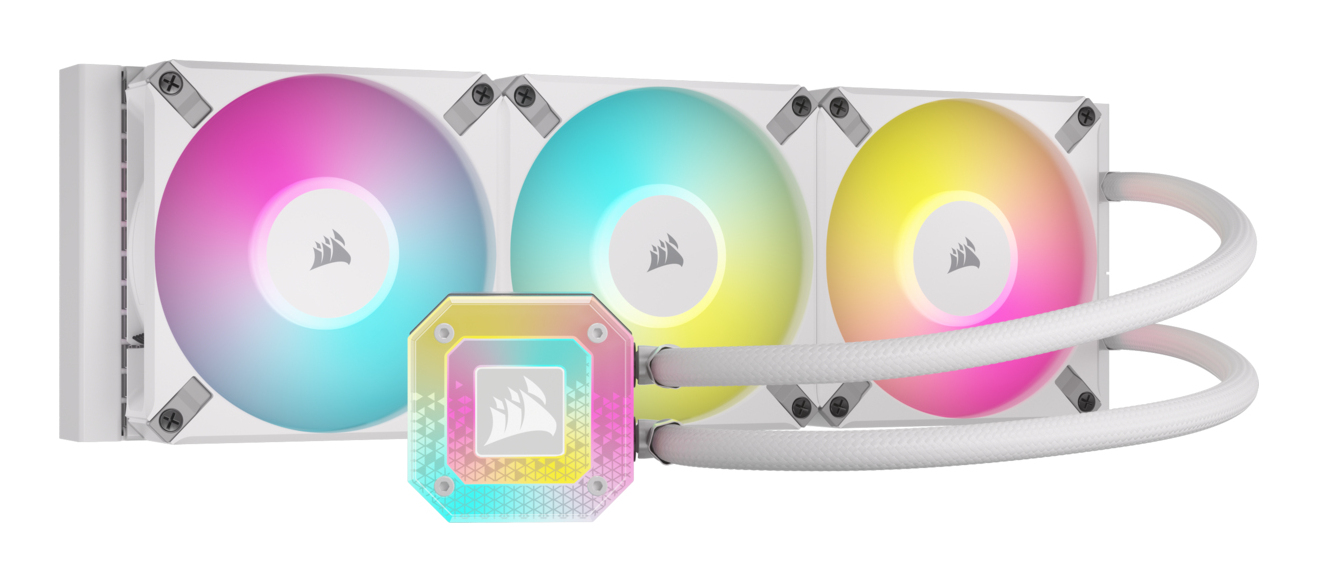 Corsair iCUE H150i ELITE CAPELLIX XT 360mm CW 9060070 WW# - vue 9