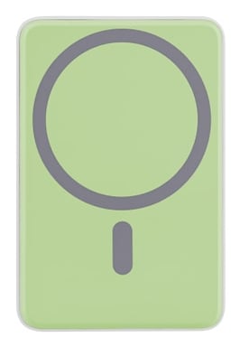 T'nB PBUMAG5GR batería externa 5000 mAh Cargador inalámbrico Verde