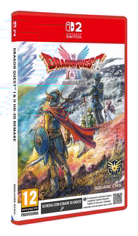 Square Enix Dragon Quest I & II HD-2D Remake (Nintendo Switch 2) Remake HD-2D Multilingue - Neuf