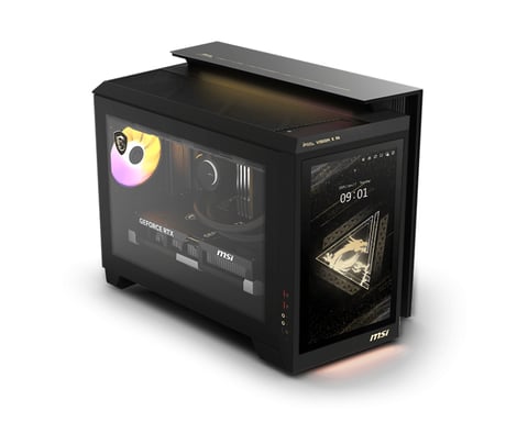 MSI MEG Vision X AI 2NVZ9-003EU Intel Core Ultra 9 285K 64GB DDR5-SDRAM 2Tb SSD NVIDIA GeForce RTX 5090 Windows 11 Home Office PC Nero