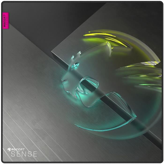 Tapis de Souris Gaming - ROCCAT - Sense Icon SQ - 450 x 450 x 3 mm