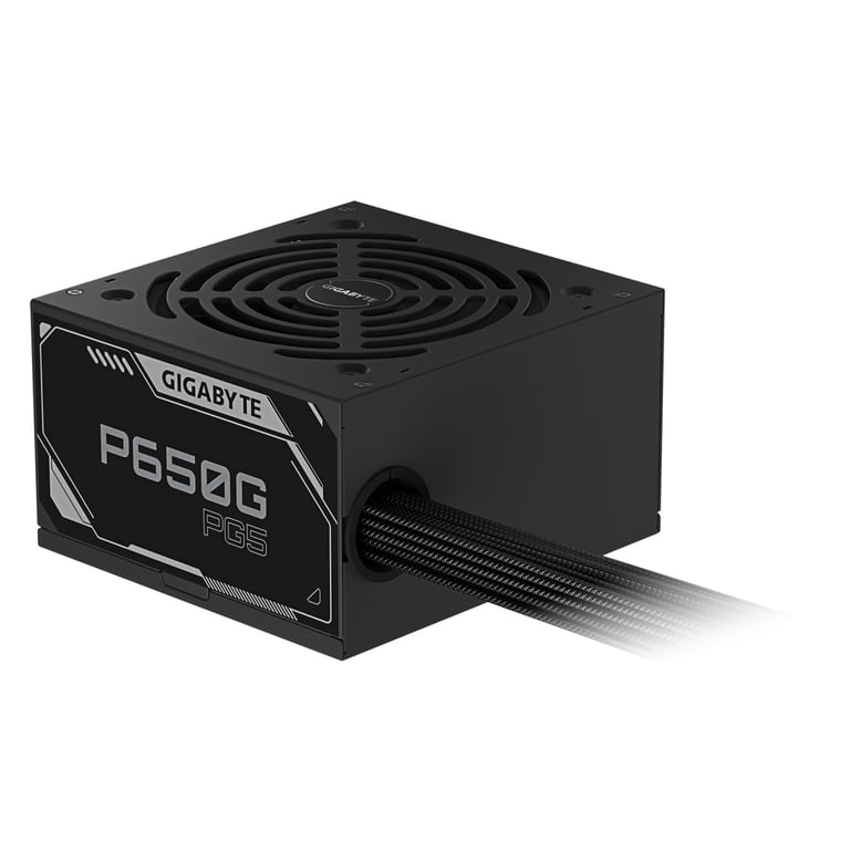 GIGABYTE P650G PCIE 5.1 Alimentation – PCIe 5.1 80 PLUS ventilateur 120mm compatible ATX 3.1 prise EU - vue 3