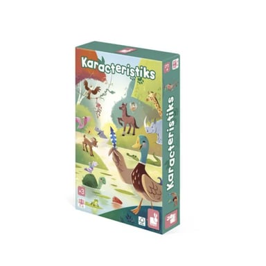 Juego de mesa educativo: Karacteristiks - ¡Atrapa a los animales!