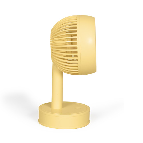 Mini-Ventilateur de Bureau design USB jaune - Neuf