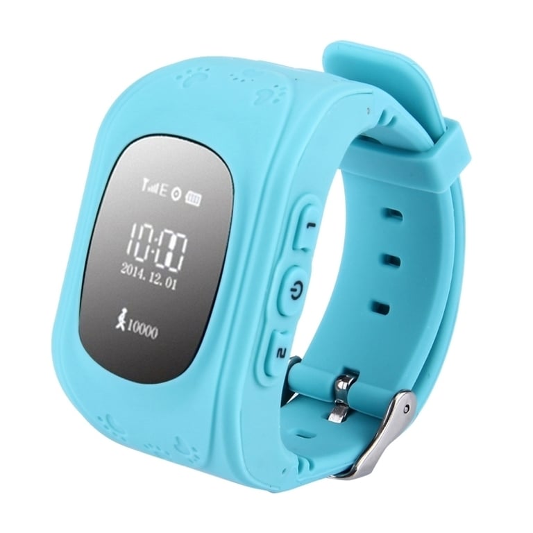 Montre Traceur GPS Android iOs Enfant Connectée Sos Podomètre Alarme Appel  Bleu YONIS - Yonis