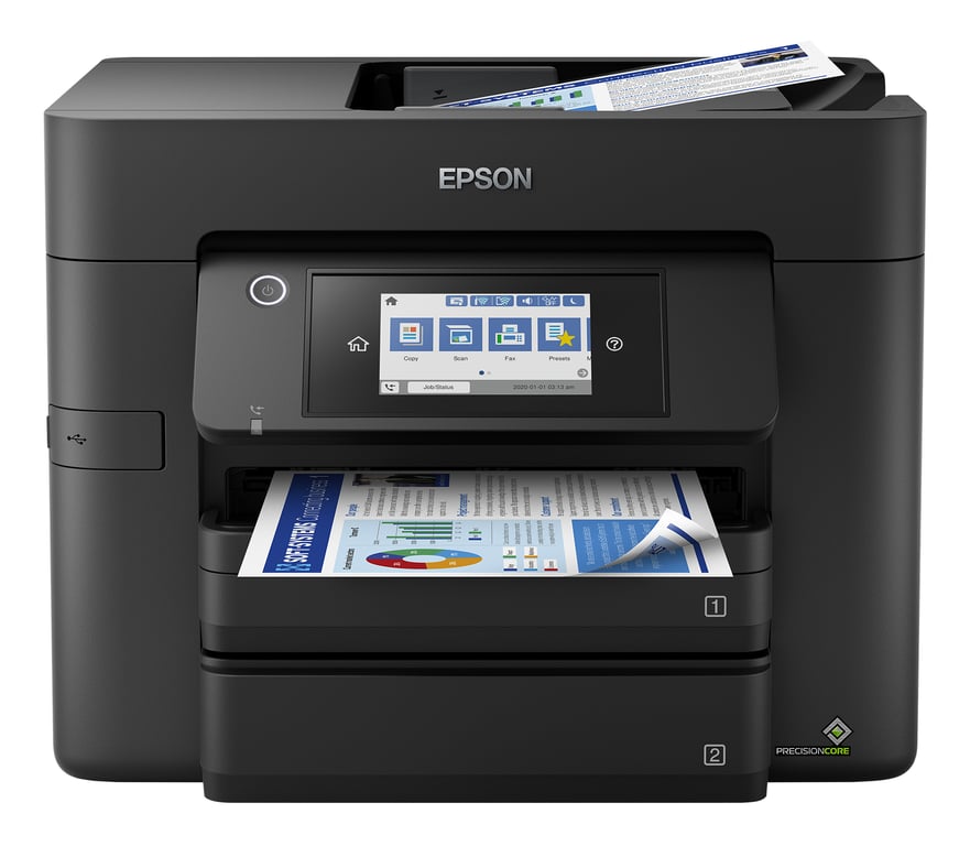 Imprimante jet d'encre WorkForce WF 4830DTWF - vue 1