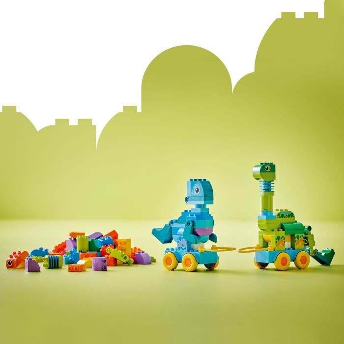 LEGO® DUPLO® Town 10451 Dinosaures sur roues 3 en 1 - vue 8