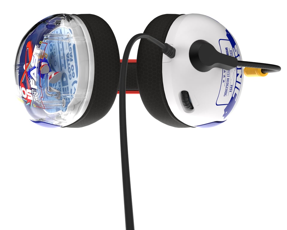 Casque filaire Pdp NSW Realmz AirlitePlus Wired Sonic pour Nintendo Switch et Nintendo Switch Modèle OLED et - vue 3
