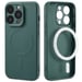 imoshion Coque Couleur avec MagSafe pour Apple iPhone 14 Pro - Vert foncé