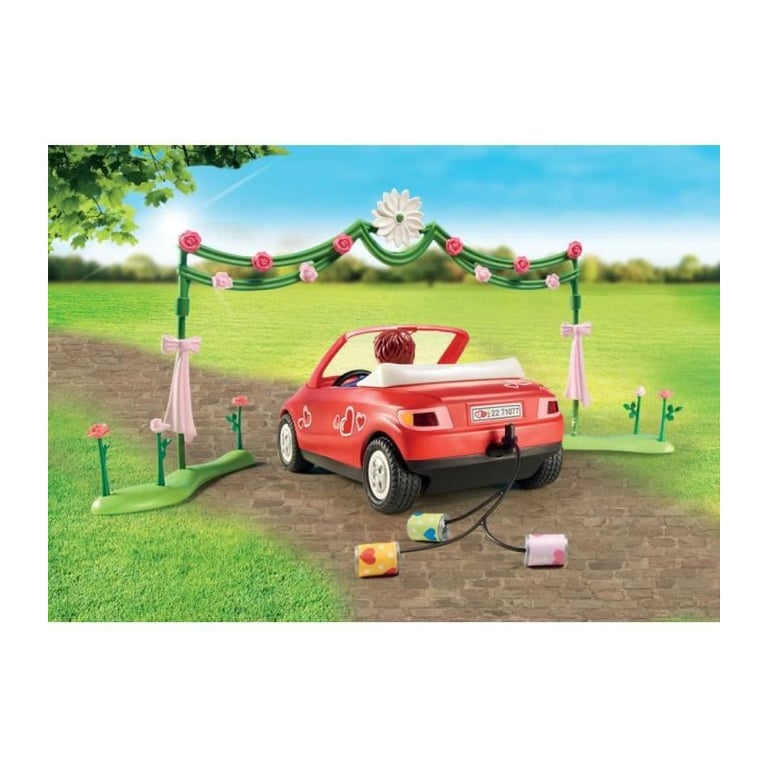 PLAYMOBIL - 71077 - City Life - Couple de mariés avec photographe et voiture - Evénement Mariage - Neuf