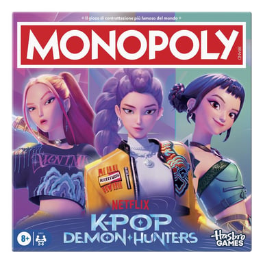 Jeu de société MONOPOLY Monopoly K-Pop Demon Hunters 2-6 joueurs dès 8 ans multicolore