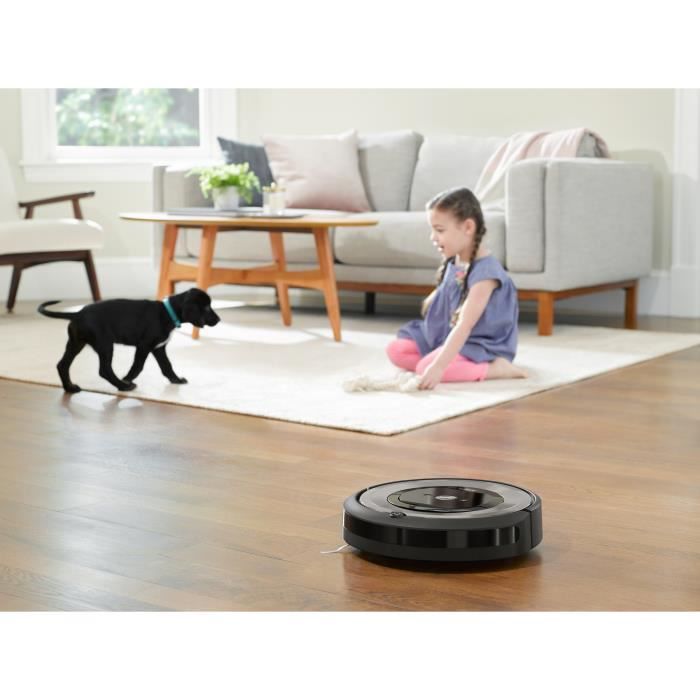 iRobot Roomba e5 robot aspirateur 0,6 L Sans sac Noir, Gris - iRobot