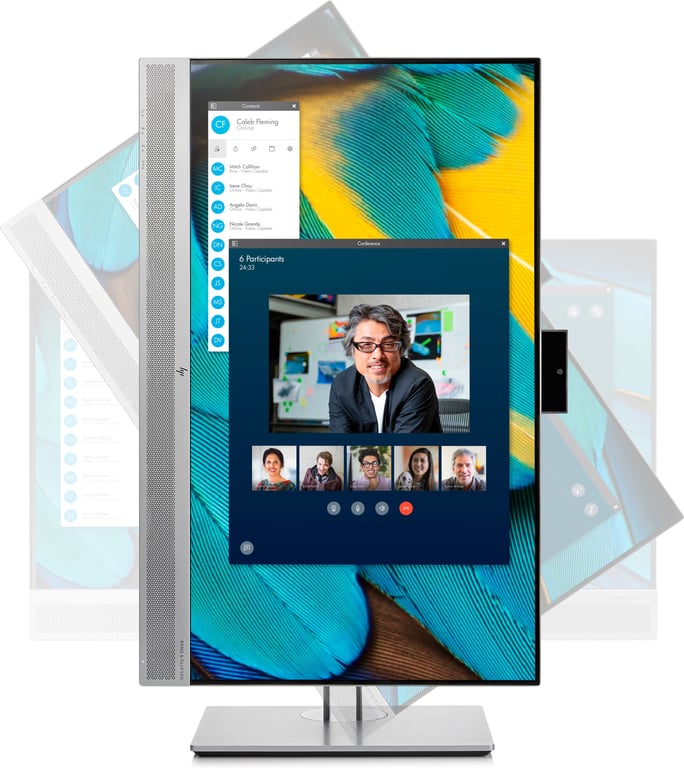 HP EliteDisplay E243m 60,5 cm (23.8 ) 1920 x 1080 pixels Full HD LED Noir, Argent - Bon état Bon état - Hewlett-Packard reconditionné disponible sur Pixmania