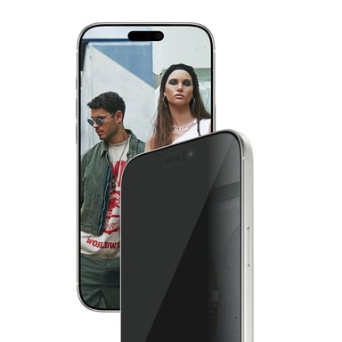 PanzerGlass SAFE. by ® 2-Way Privacy Screen Protector iPhone 17 Pro Max | Ultra-Wide Fit w. EasyAligner Protection d'écran transparent Apple 1 pièce(s)