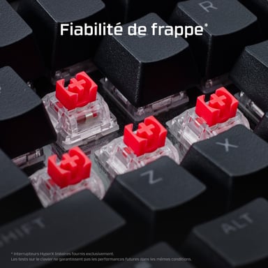 Hyperx Alloy Rise 75 - Clavier gamer - Neuf Noir - vue 3