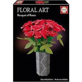 Bouquet de Roses en Papier Création Florale Artisanale Neuf