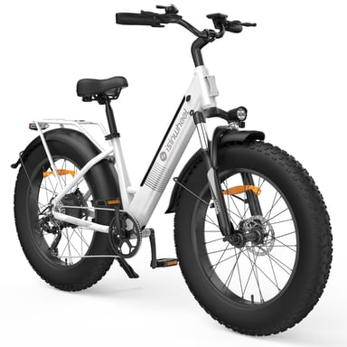Bicicleta Eléctrica Isinwheel M60 con Neumáticos Anchos de 26x4'', Batería Extraíble de 48V 13AH