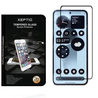 Nothing Phone (2) vitre protection écran noir