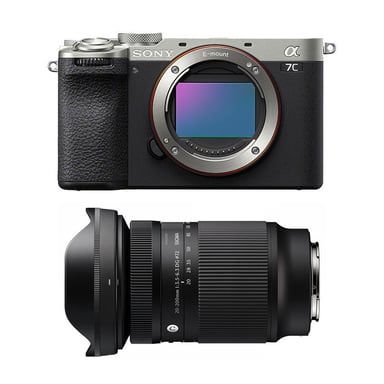 SONY Alpha 7C II Silver + Objectif SIGMA 20-200mm f/3.5-6.3 Contemporary
