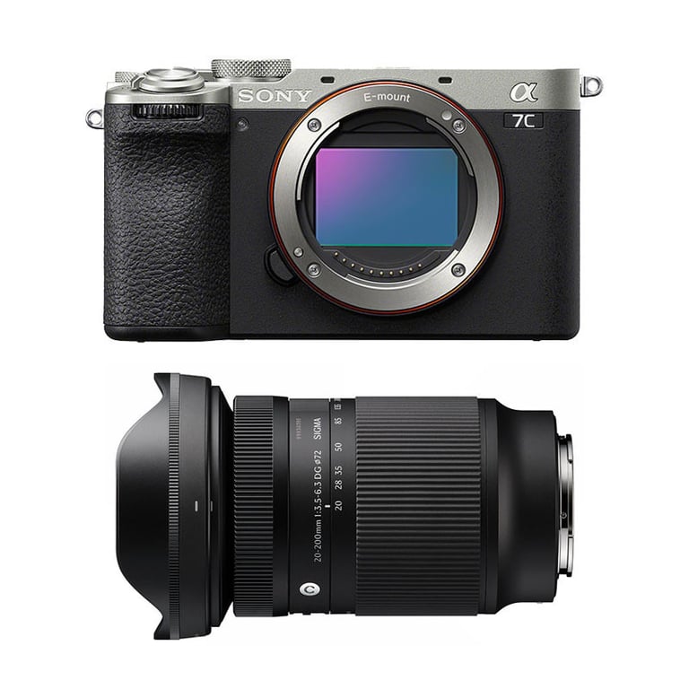 SONY Alpha 7C II + Objectif SIGMA 20 200mm f3.5 6.3 Contemporary Garanti - vue 7
