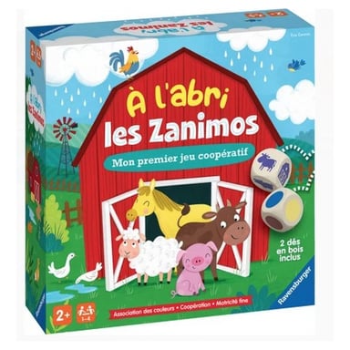 A l'abri des Zanimos - Jeu de Société Amusant pour Toute la Famille