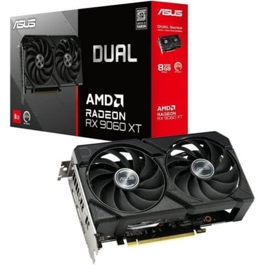 ASUS DUAL-RX9060XT-8G AMD Radeon RX 9060 XT 8 GB GDDR6