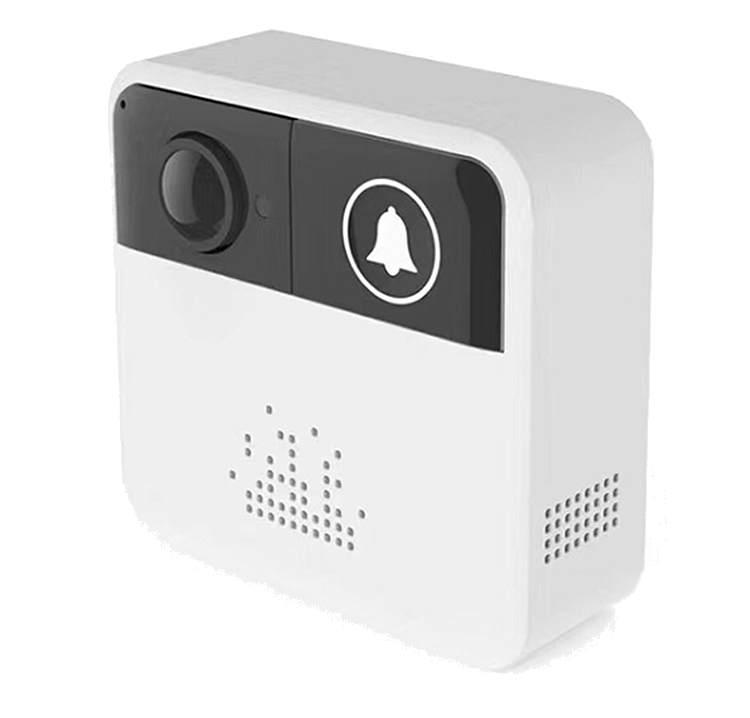 Interphone Vidéo Android iOs Visiophone Caméra Ir HD Wifi Vision Nocturne Blanc YONIS