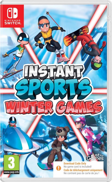 Instant Sports Winter Games Nintendo SWITCH Code de téléchargement Neuf