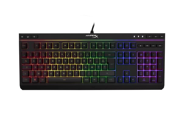 HyperX Alloy Core RGB clavier Jouer USB AZERTY Français Noir