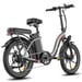 FAFREES F20+ Bicicleta eléctrica batería 36V 20Ah motor 450W neumáticos 20 pulgadas bicicleta eléctrica plegable