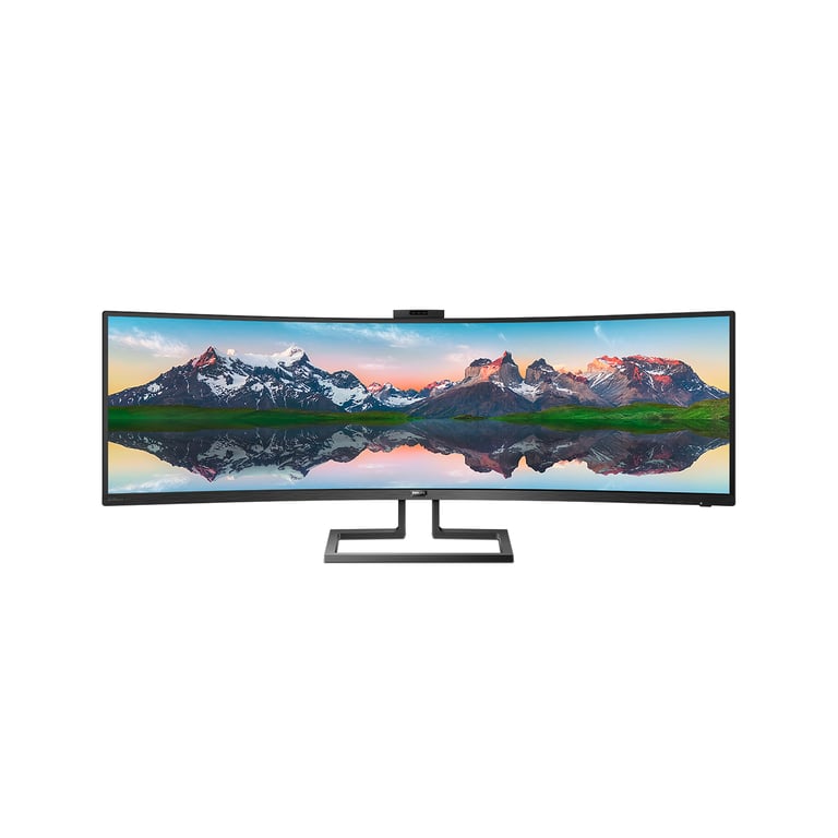 Philips Monitors Philips Moniteur incurvé 499P9H00 124 cm 49 Pouces HDMI DisplayPort USB C RJ45 hub USB Temps de réponse de 5 ms 5120 x 1440 60 Hz - vue 3