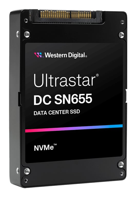 WESTERN DIGITAL Ultrastar DC SN655 SSD U.3 3.84To PCIE TLC BICS5 TCG Neuf - vue 3