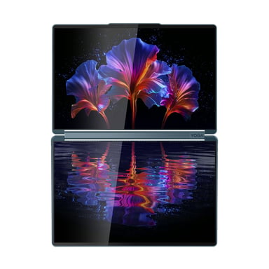 Lenovo Yoga Book 9 14IAH10 Intel Core Ultra 7 255H Hybride (2-en-1) 35,6 cm (14'') Écran tactile 2.8K 32 Go LPDDR5x-SDRAM 1 To SSD Wi-Fi 7 (802.11be) Windows 11 Home Français Bleu