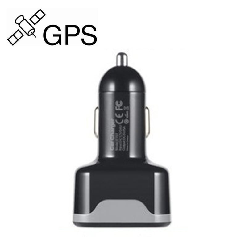 Traceur GPS Voiture Tracker Smart Chargeur Double USB Microphone Intégré  Noir YONIS - Yonis