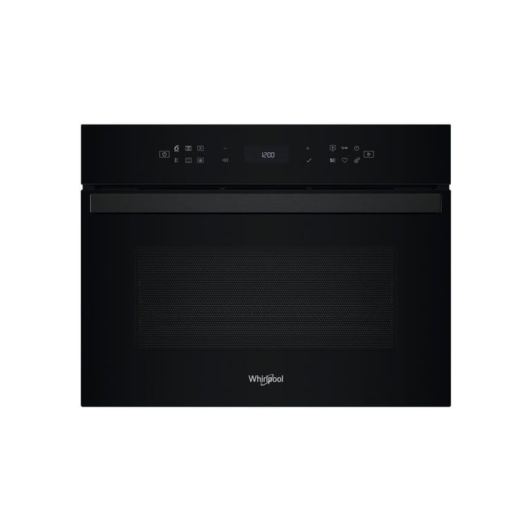 Four micro-ondes combiné encastrable Whirlpool WCW6O7HTBF 52 L 950 W fonctions Crisp Fry vapeur sous-vide noir - Neuf