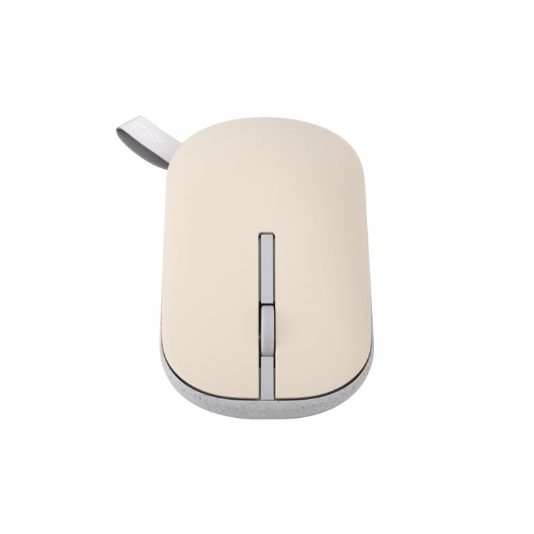 ASUS Marshmallow Mouse MD100 souris Bureau Ambidextre RF sans fil + Bluetooth Optique 1600 DPI - Neuf