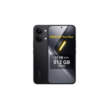 Poco X8 Pro Max (5G) 512 GB, negro
