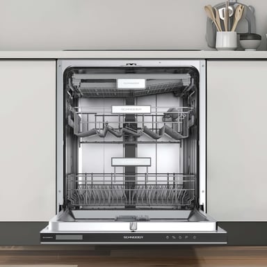 Schneider SCLVI1444T-G - Lave-vaisselle full intégrable 14 couverts
