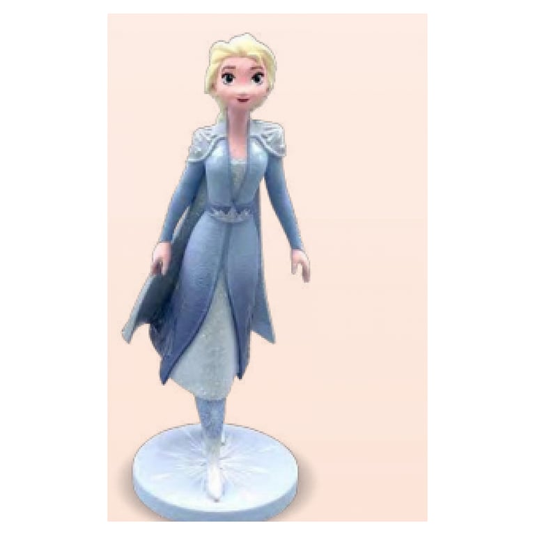 Figurine Elsa dans sa Robe d'Aventure Idéale pour les Fans de Disney Neuf