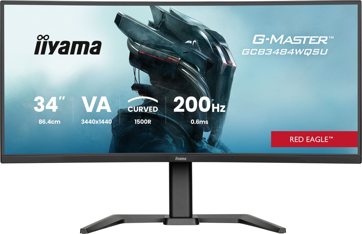 Iiyama G-MASTER GCB3484WQSU-B2 écran incurvé 34  UltraWide Quad HD - Neuf