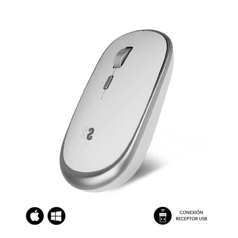 SUBBLIM SUBMO RFM0001 Bureau Ambidextre RF sans fil Optique 1600 DPI Neuf