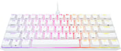 Corsair K65 Mini 60% RGB Teclado Gamer Mecánico (Cherry MX Red) (Blanco)
