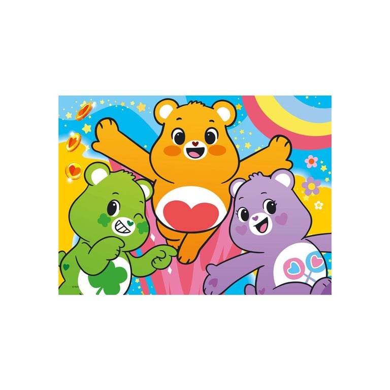 Lisciani Puzzle MaxiFloor Care Bears 4 x 48 pièces - vue 2